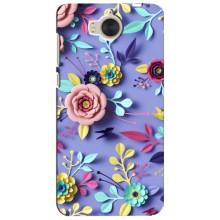 Чехлы с Цветами для Huawei Y5-2017, MYA (VPrint) (Цветочный дизайн)