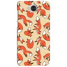 Чехлы с картинкой Лисички для Huawei Y5-2017, MYA (VPrint) (Лисички)