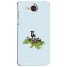 Чехлы с картинкой собаки Патрон для Huawei Y5-2017, MYA (AlphaPrint) (Сапер Пес)
