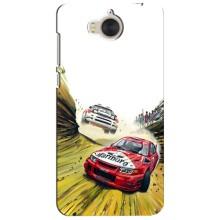 Чехлы с Машинами на Хуавей У5 2017 (VPrint) (Гоночные Тачки)