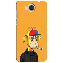 Чехлы с Обезьянами NFT для Huawei Y5-2017, MYA (AlphaPrint) (Скучающая Обезьяна NFT)