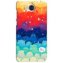 Чохол на Хуавей У5 2017 з Котиками (VPrint) (Mew)