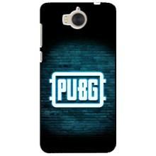 Чехол PUBG для Хуавей У5 2017 (AlphaPrint) (Лого PUBG)