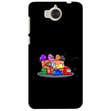 Чехол Амонг Ас для Huawei Y5-2017, MYA (AlphaPrint) (Амонг-ас)