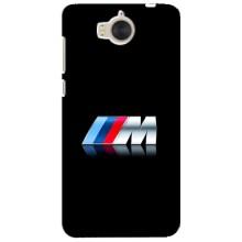 Чехол для Хуавей У5 2017 - с принтом БМВ (AlphaPrint) (AMG)