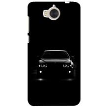Чехол для Хуавей У5 2017 - с принтом БМВ (AlphaPrint) (Машина BMW)