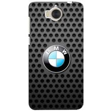 Чехол для Хуавей У5 2017 - с принтом БМВ (AlphaPrint) (Знак БМВ)
