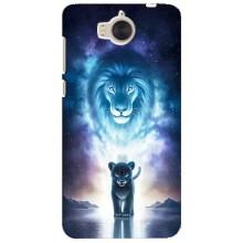 Чехол со Львом для Huawei Y5-2017, MYA (VPrint) (Маленький лев)