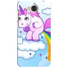 Чохол Unicorn на Huawei Y5-2017, MYA (Веселка Єдиноріга)