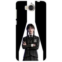 Чехлы Венсдей на Huawei Y5-2017, MYA Уэнсдей (AlphaPrint) (W-Wednesday)