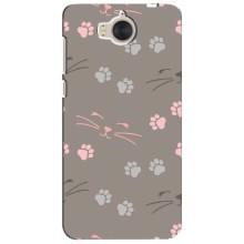 Чохол з малюнком кіт на Huawei Y5-2017, MYA – Лапи і вуса