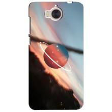 Космические Чехлы для Хуавей У5 2017 (VPrint) (Сатурн)