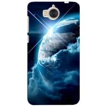 Космические Чехлы для Хуавей У5 2017 (VPrint) (Земля с космоса)