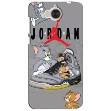 Силиконовый Чехол Nike Air Jordan на Хуавей У5 (2017) (Air Jordan)