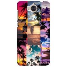 Силиконовый чехол с КАРТИНКАМИ лето для Huawei Y5-2017, MYA (AlphaPrint) (Летний отпуск)