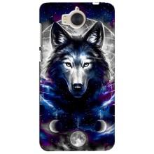 Защитные чехлы для Хуавей У5 2017 (AlphaPrint) (ХИТ продаж) ВОЛК (Волк)