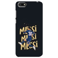 Чехлы для Huawei Y5 2018 (Leo чемпион) (AlphaPrint) (Messi ПСЖ)