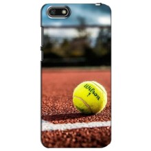 Чехлы с принтом Спортивная тематика для Huawei Y5 2018 – Теннисный корт