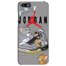 Силиконовый Чехол Nike Air Jordan на Хуавей У5 (2018) – Air Jordan