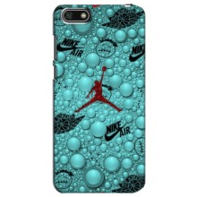 Силиконовый Чехол Nike Air Jordan на Хуавей У5 (2018) – Джордан Найк