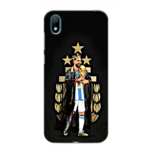 Чехлы для Huawei Y5 2019 (Leo чемпион) (AlphaPrint) (Месси Король)