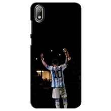Чехлы Лео Месси Аргентина для Huawei Y5 2019 (Лео Чемпион)