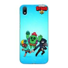 Чехлы Brawl Stars для Huawei Y5 2019 (AlphaPrint) – Трио героев