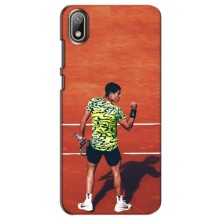 Чехлы с принтом Спортивная тематика для Huawei Y5 2019 (Алькарас Теннисист)