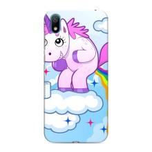Чохол Unicorn на Huawei Y5 2019 (Веселка Єдиноріга)