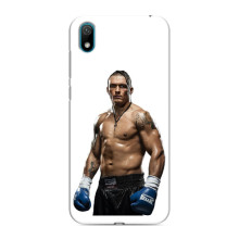 Чехол с картинкой Александр Усик для Huawei Y5 2019 – Усик на белом