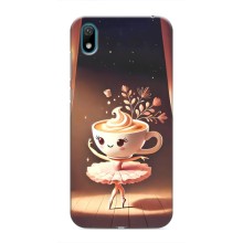 Чехол с мемом Тралалело тралала на Huawei Y5 2019 (Балерина капучина)