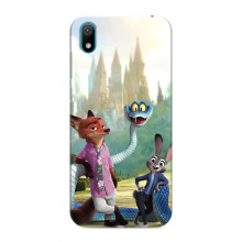 Чехол Зоотрополіс на Huawei Y5 2019 – Ник Джуди и змея