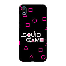 Чехол Гра в кальмара для Huawei Y5 2019 – Логотип игры кальмара