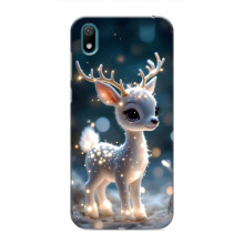 Яскравий чохол для Huawei Y5 2019 з Зимові Оленята – Блискуче оленятко