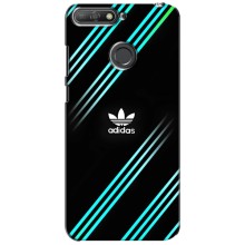 Чохли Адидас для Huawei Y6 Prime 2018 (AlphaPrint) (Адідас з полосами)
