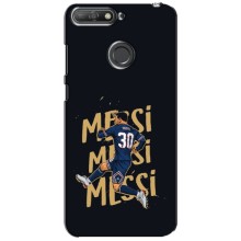 Чехлы для Huawei Y6 Prime 2018 (Leo чемпион) (AlphaPrint) (Messi ПСЖ)