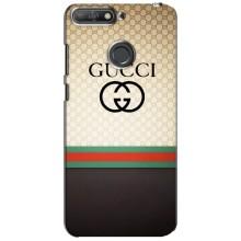 Чехлы ГУЧЧИ для Хувэй И6 Прайм 2018 (AlphaPrint) (GUCCI стиль)