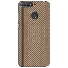 Чехлы ГУЧЧИ для Хувэй И6 Прайм 2018 (AlphaPrint) (Гуччи полоса)