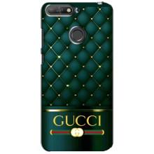Чехлы ГУЧЧИ для Хувэй И6 Прайм 2018 (AlphaPrint) (Текстура Гуччи)