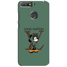 Чохли Луі Вітон для Huawei Y6 Prime 2018 (AlphaPrint - LOUIS VUITTON) (Міккі Маус LV)