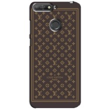 Чехлы Луи Витон для Huawei Y6 Prime 2018 (AlphaPrint - LOUIS VUITTON) (обои LV)