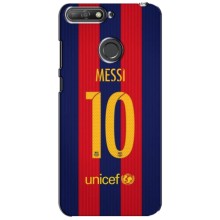 Чехлы Месси для Huawei Y6 Prime 2018 (AlphaPrint) (Messi Barca 10)