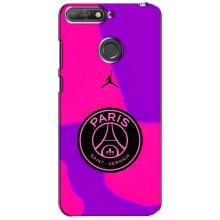 Чохли PSG для Huawei Y6 Prime 2018 (AlphaPrint) (яскравий ПСЖ)