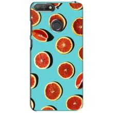 Чехлы с Фруктами для Huawei Y6 Prime 2018 (VPrint) (Грейпфрут)