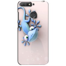 Чехлы с изображением разных животных для Huawei Y6 Prime 2018 – Геккон