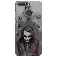 Чехлы с картинкой Джокера на Huawei Y6 Prime 2018 (Joker клоун)