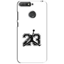 Чохли для Huawei Y6 Prime 2018 - з картинкою JORDAN (AlphaPrint) (Jordan 23)