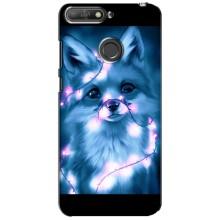 Чехлы с картинкой Лисички для Huawei Y6 Prime 2018 (VPrint) (Яркая лисичка)