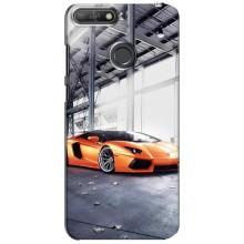 Чохли з Машинами на Хуавей Y6 Прайм 2018 (VPrint) (Sport Car)