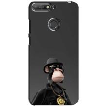 Чехлы с Обезьянами NFT для Huawei Y6 Prime 2018 (AlphaPrint) (Обезьяна NFT)